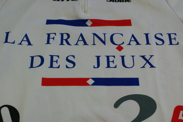 Maillot cyclisme vintage Sibille Française des jeux Gitane