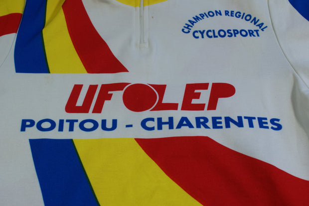 Maillot vélo rétro Hottelet Ufolep