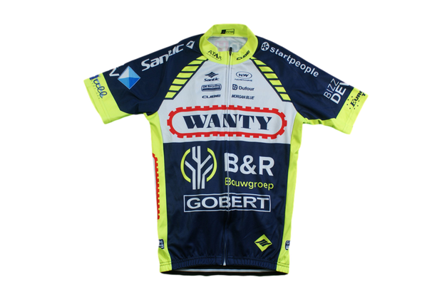 Maillot vélo rétro Wanty B&R