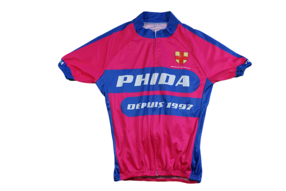 Maillot vélo rétro Phida Artres Profil+