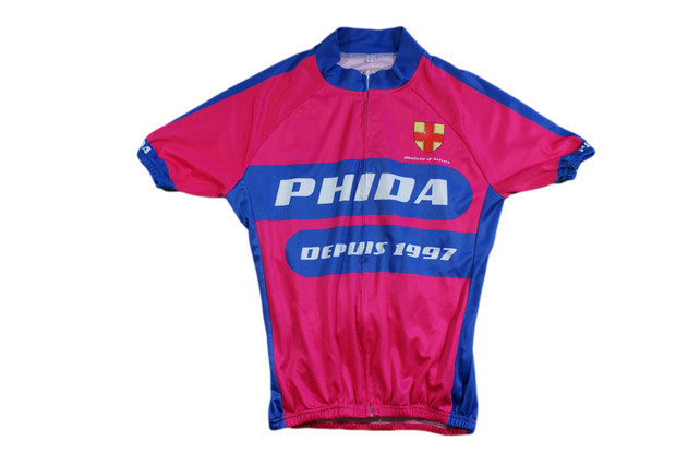 Maillot vélo rétro Phida Artres Profil+