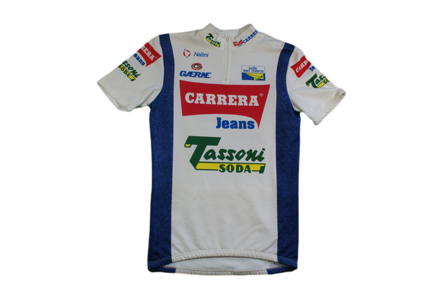 Maillot vélo rétro Nalini Carrera Tassoni San Marco Gaerne