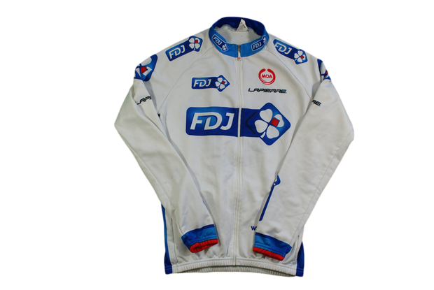 Maillot vélo rétro Moa Française des jeux Lapierre