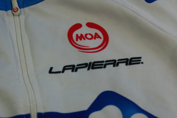 Maillot vélo rétro Moa Française des jeux Lapierre