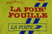 Maillot vélo vintage La Poste La foir'fouille Mulhouse