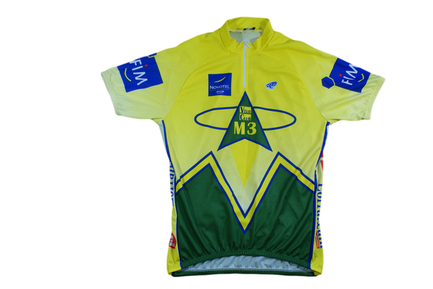 Maillot cyclisme vintage Poli Novotel Vélo Club M3