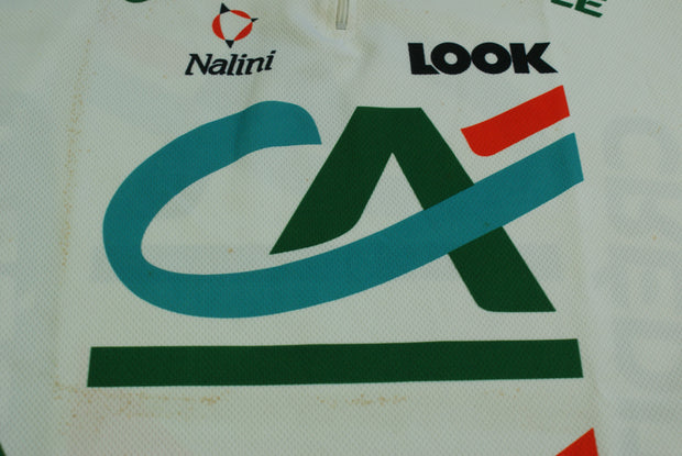 Maillot cyclisme vintage Nalini Crédit Agricole Look