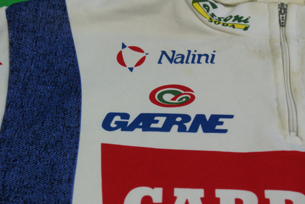 Maillot vélo vintage Nalini Carrera Tassoni Gaerne San Marco