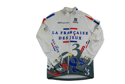 Maillot vélo vintage Sibille Française des jeux Gitane