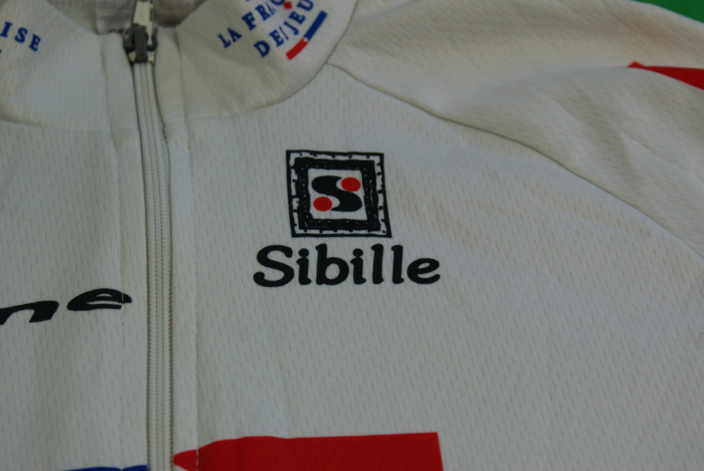 Maillot vélo vintage Sibille Française des jeux Gitane