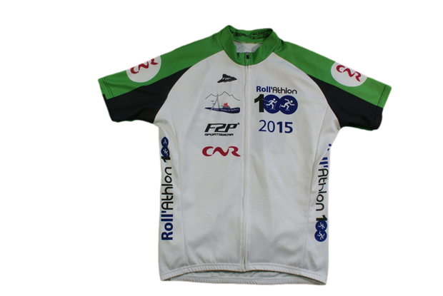 Maillot vélo rétro F2P Roll'Athlon 2015