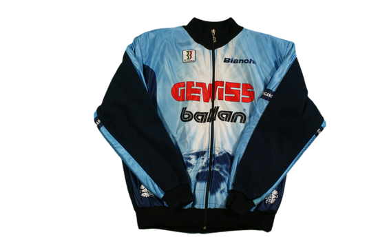 Veste vélo rétro Biemme Gewiss Bianchi