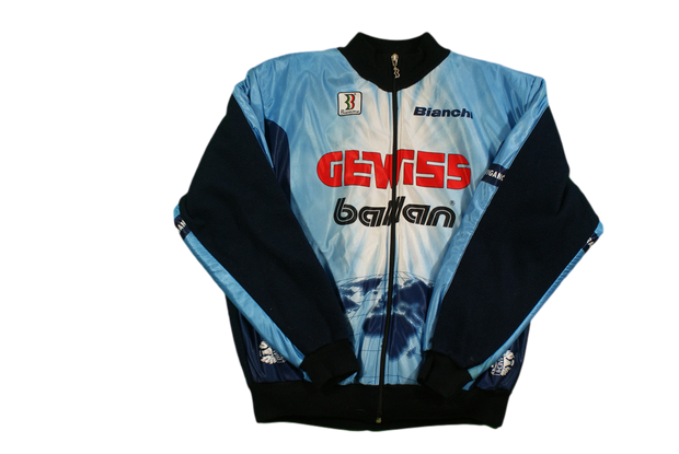 Veste vélo rétro Biemme Gewiss Bianchi