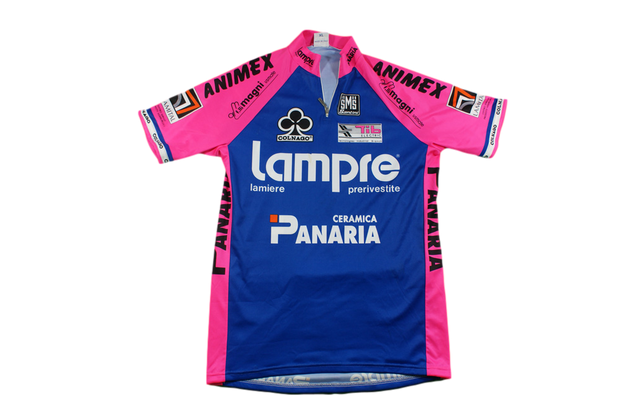 Maillot cyclisme vintage Santini Lampre Colnago