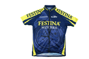 Maillot cyclisme vintage Biemme Peugeot Festina