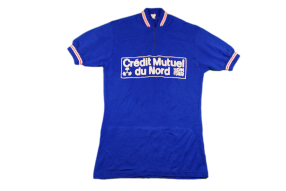 Maillot vélo rétro Crédit Mutuel du Nord