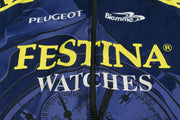 Maillot cyclisme vintage Biemme Peugeot Festina