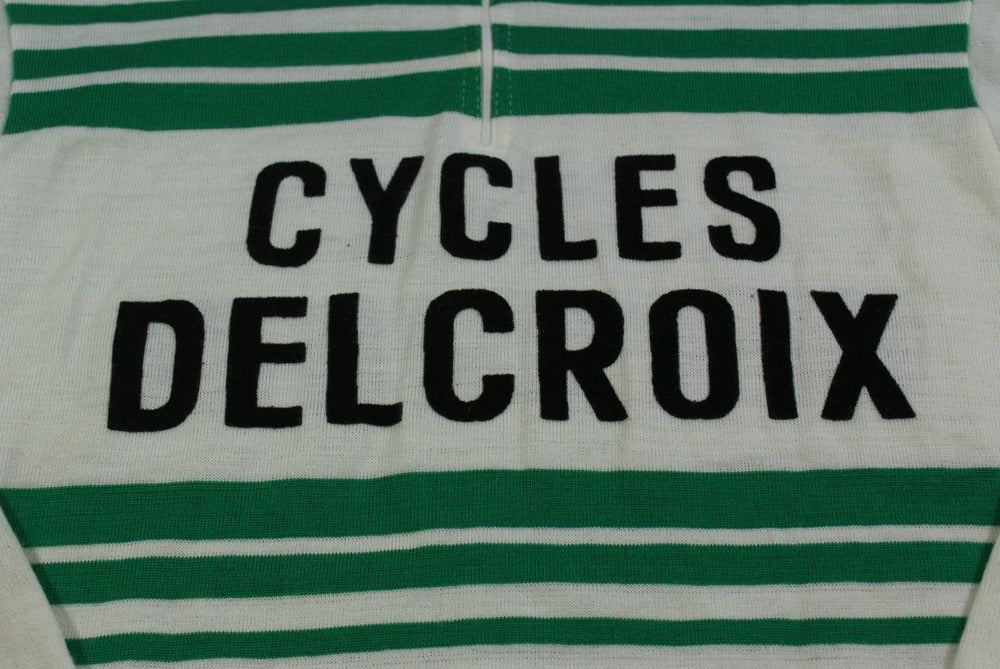 Maillot vélo vintage Cycles Delcroix