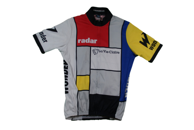 Maillot vélo vintage La vie claire Radar Squadra