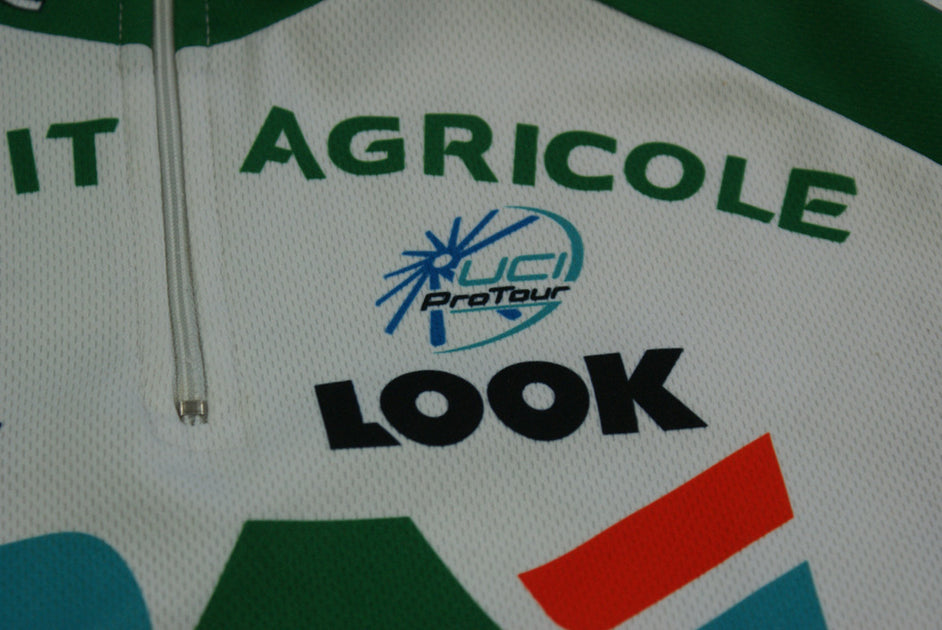 Maillot vélo rétro Nalini Look UCI Crédit Agricole