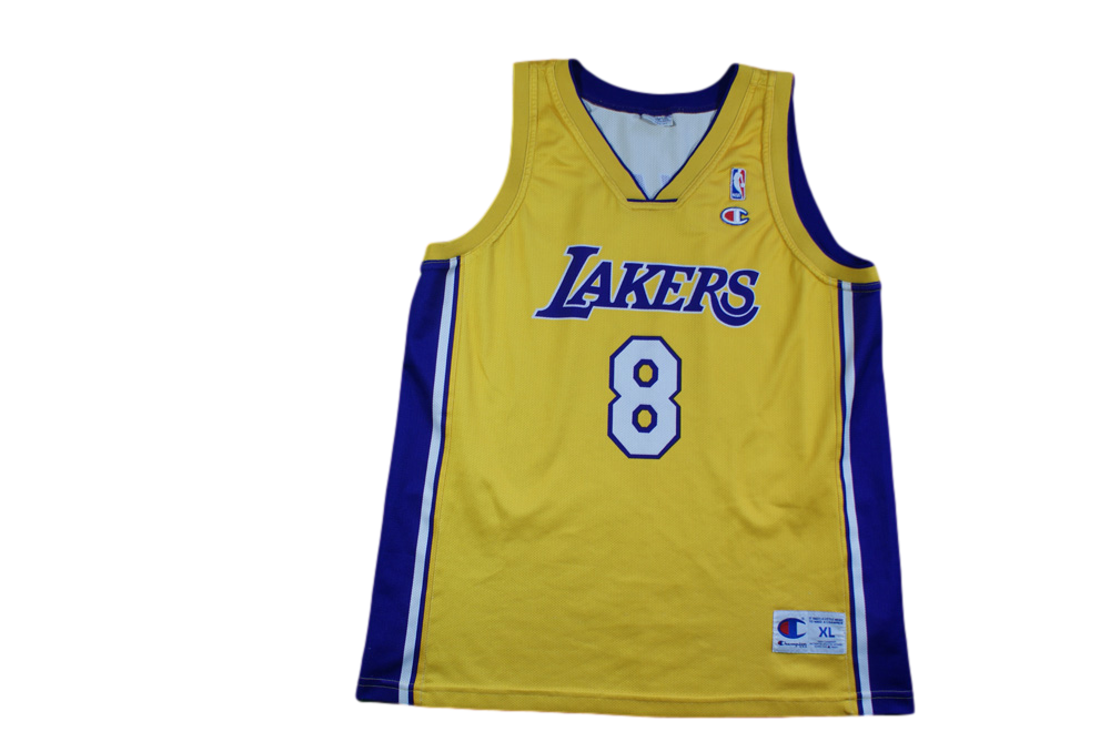 Maillot basket vintage Lakers Los Angeles N°8 Bryant NBA