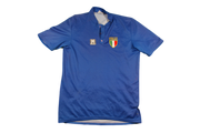 Maillot vélo rétro Italie Santini