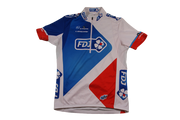 Maillot vélo rétro FDJ b'Twin