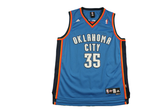 Maillot basket rétro Thunder Oklahoma City N°35 Durant NBA